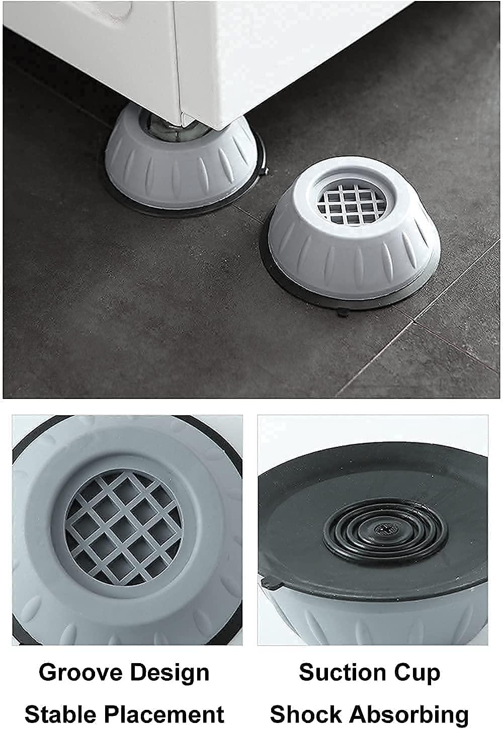 4-pcs Anti-vibration Pads For Washing Machine