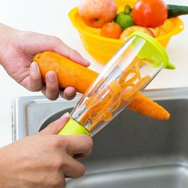Vegetable Peeler With Storage Container