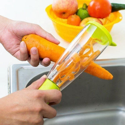 Vegetable Peeler With Storage Container