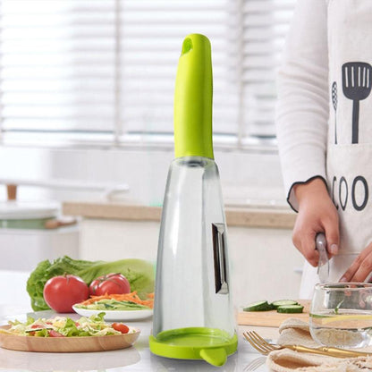Vegetable Peeler With Storage Container