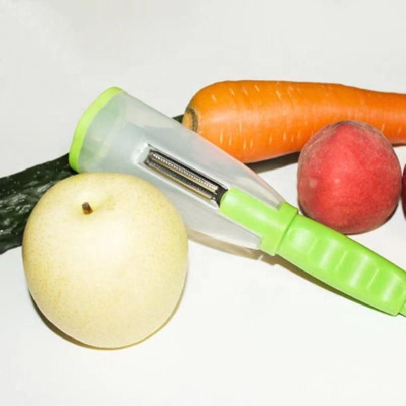 Vegetable Peeler With Storage Container
