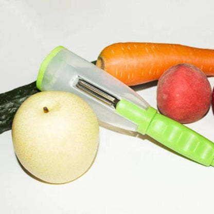 Vegetable Peeler With Storage Container
