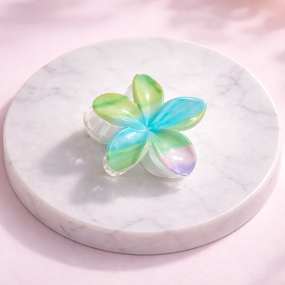 Bloom Style Floral Hair Claw Combo